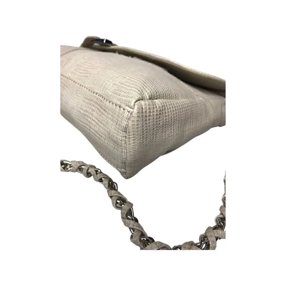 Chico’s Beige Textured Crossbody Shoulder Bag